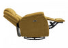 MONARCH SPECIALTIES 34" WIDE, LARGE UPHOLSTERED POWER RECLINING CHAIR, USB PORTS INCLUDED, GOLD FABRIC, TRANSITIONAL RECLINER | MONARCH SPECIALTIES 34" DE LARGEUR, GRAND FAUTEUIL REMBOURRE INCLINABLE, PORT USB INCLUS, TISSU DORE, TRANSITIONNEL
