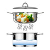 Arimi Milano 7-piece Italian Stainless Steel Cookware Set | Arimi Milano Batterie De Cuisine Italienne 7 Pieces En Acier Inoxydable