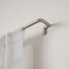 Umbra Twilight Matte Nickel Expandable Blackout 3/4" Curtain Rod - 30"-84" | Tringle à rideaux coupe-lumière extensible Twilight de Umbra nickel mat de 3/4 po - 30 po à 84 po