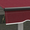Outsunny 8' X 6.5' Patio Retractable Awning Sunshade Shelter, Wine Red|Outsunny 8' X 6,5' Auvent Retractable, Abri Pare-soleil, Rouge Vin