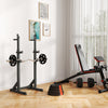 Soozier Set Of 4 1-inch Weight Plates With 3 Grips, 2 X 17lbs + 2 X 11lbs