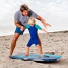 Costway 37" Lightweight Body Board With Eps Core Xpe Deck Hdpe Bottom Crescent Tail Blue