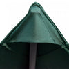 Outsunny 9.8' X 9.7' Square Gazebo Canopy Replacement Uv Protected Top Cover Sun Shade Green|Outsunny 10' X 10' Toile De Rechange Pour Pavillon Tonnelle Tente Toit De Remplacement Gazebo De Jar