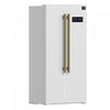 Forno Salerno 33-inch Side-by-Side White Refrigerator, 15.6 cu.ft. - FFRBI1805-33WHT | Refrigerateur cote a cote Salerno en blanche de 33 po, 15,6 pi³ - FFRBI1805-33WHT