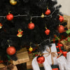 Homcom 7ft Artificial Christmas Tree With 1346 Branch Tips, Black |Homcom Arbre De Noel Artificiel De 7 Pieds Avec 1346 Pointes De Branches, Noir