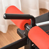 Soozier Sit Up Bench, Workout Bench Abdominal Trainer With Resistance Bands And Reverse Crunch Handl|Soozier Banc D'entrainement Entraineur Abdominal Multifonction Avec Bandes D'entrainement Fitness Ac