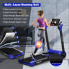 Superfit Folding 2.25hp Electric Treadmill Running Machine App Control Bluetooth