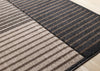 Maverick Beige Brown Black Striped Design Rug, 7'10" x 10'6" Indoor Area Rug | Tapis Maverick beige, brun et noir a rayures, 7'10" x 10'6"