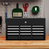 Homcom 6 Drawer 24" Metal Tool Box With Top Case, Ball Bearing Slides|Homcom Boite A Outils En Metal A 6 Tiroirs De 24 Po Avec Boitier Superieur