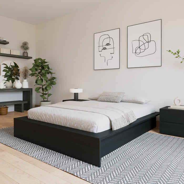 James Platform Bed Queen Bed