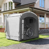 Outsunny Bike Storage Tent Shed With Carry Bag For 3-4 Bikes, Grey|Outsunny Tente De Rangement Pour Velos Avec Sac De Transport, Gris