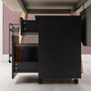 Vinsetto File Cabinet, Printer Stand With 2 Drawers And 5 Wheels|Vinsetto Classeur, Support D'imprimante Avec 2 Tiroirs Et 5 Roues