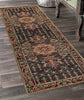Sofia Traditional 2'3" x 7'6" Runner Rug in Blue Indoor Area Rug | Tapis Traditionnel Sofia 2'3" x 7'6" en Bleu