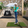 Costway 5 X 3 Ft Golf Hitting Mat Artificial Indoor Outdoor Turf Golf Training Mat 20 Mm