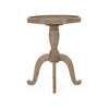 Roberta Traditional Side Table With Spider-leg Base, Driftwood | Table D’appoint Traditionnelle Roberta Avec Piètement En Pattes D’araignée, Finition Bois Flotté