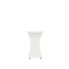 Coney Mid-Century Modern Dining Bench in White - Set of 2 | Banc de salle a manger Coney style milieu du siecle en blanc - Lot de 2