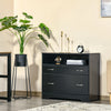 Vinsetto 2 Drawers File Cabinet With Hanging Rail|Vinsetto Classeur 2 Tiroirs Avec Rail De Suspension