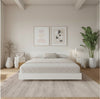 Satori Low Platform Queen Bed Set | Lit Plateforme Satori avec tete de lit