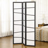 Homcom 3-panel Room Divider Folding Privacy Screen For Bedroom|Homcom Paravent De Separation Pliable A 3 Panneaux Pour Chambre