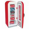 Coca-Cola Retro 10 Can Vending Compact Refrigerator|Réfrigérateur compact rétro Coca-Cola de style distributeur automatique pour 10 cannettes