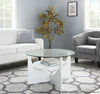 LumiSource U-Shaped Contemporary Coffee Table - White|Table à café contemporaine en forme de U - blanche