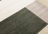 Marley Geometric Modern Green Grey White Area Rug - 5'3" x 7'7"|Carpette moderne Marley verte, grise et blanche à motif géométrique - 5 pi 3 po x 7 pi 7 po