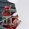 Outsunny 8' Inflatable Christmas Snowman Family W/ Red Bird For Lawn|Outsunny Famille De Bonhomme De Neige Gonflable De 8ft Avec Oiseau