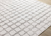 Oslo White Great Pebble Patterned Rug, 7'10" x 10'6" Indoor Area Rug | Tapis Oslo White a grands galets, 7'10" x 10'6"