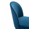 Hillman Modern Wood Upholstered Dining Chair in Blue - Set of 2 | Chaise de salle a manger moderne en bois Hillman avec revetement bleu - Lot de 2