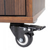 Nathan Kitchen Island With Tilt-out Trash Cabinet And Storage - Walnut Brown | Ilot De Cuisine Nathan Avec Poubelle Basculante Et Rangement - Brun Noyer