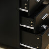Vinsetto 3 Drawer File Cabinet With Lock And Keys For Home Office|Vinsetto Classeur A 3 Tiroirs Avec Serrure Et Cles Pour Bureau