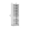 Bestar Key West 25 W Closet Organizer - Pure White Oak|Organisateur de garde-robe Key West de Bestar de 25 po (L) - blanc chêne solide