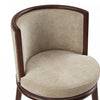 Evalyn Modern Wood Upholstered Barstool in Natural - Set of 2 | Tabouret de bar moderne en bois et tissu Evalyn, naturel - Lot de 2