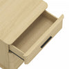 Clifford Traditional Nightstand in Natural Oak (3-Drawer) | Table de nuit traditionnelle Clifford en chene naturel (3 tiroirs)