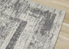 Kylie Grey Faded Borders Rug, 5'1" x 7'7" Indoor Area Rug | Tapis Kylie bordures gris delave, 5'1" x 7'7"