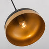 Dash Collection Island Light - Black & Gold|Luminaire pour îlot de la collection Dash - noir et doré