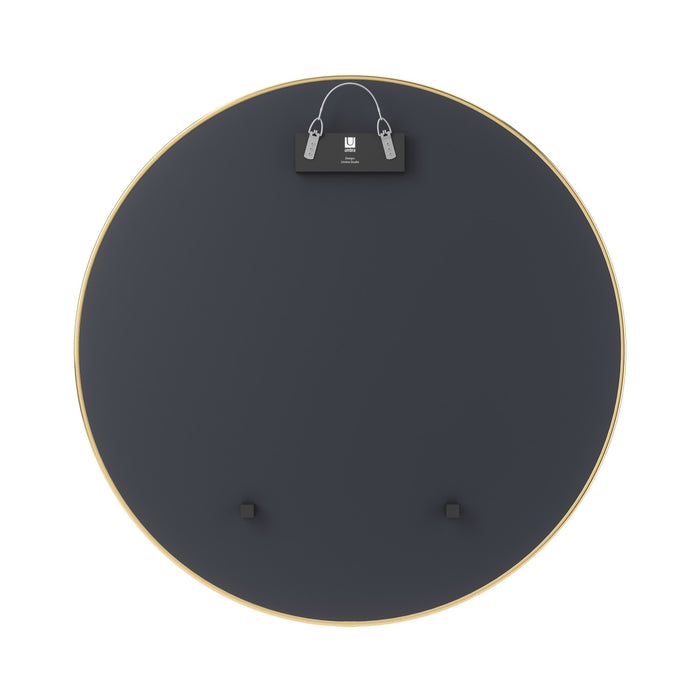 Umbra Hubba Wall Mirror - Brass
