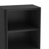 Rivington Modern 28" Open Bookcase in Black | Bibliotheque ouverte moderne Rivington 28" en noir
