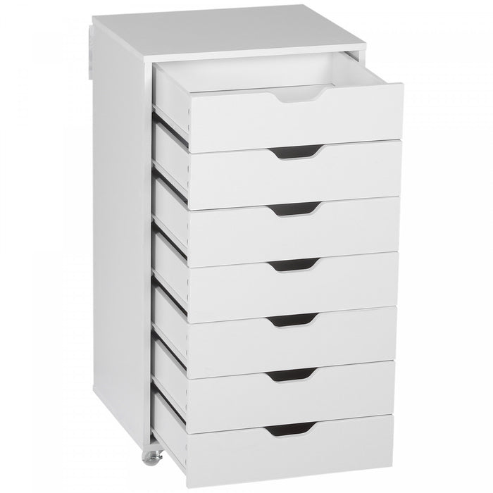 Vinsetto 7-drawer Vertical Filing Cabinet Office Storage Cabinet