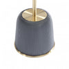 Anderson Modern Metal Top Upholstered End Table in Gray | Table d’appoint moderne Anderson en metal avec plateau et revetement gris