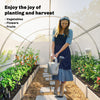 Outsunny Walk-in Tunnel Greenhouse w/ Support Rods, Plant Hot House, White