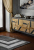 Erisa Contemporary 8'11" x 12'6" Area Rug in Grey Indoor Area Rug | Tapis Contemporain Erisa 8'11" x 12'6" en Gris