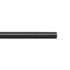 Umbra Zen Matte Black Expandable 1" Curtain Rod - 64"-128" | Tringle à rideaux extensible Zen de Umbra noir mat de 1 po - 64 po à 128 po
