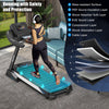 Superfit 4.75hp Electric Folding Treadmill W/app Auto Incline Preset Programs Speakers