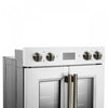 Forno Asti 30-Inch Double Electric Wall Oven in White, 7.36 cu. ft. - FBOEL1340-30WHT | Four mural electrique double Asti 30 pouces, blanc, 7,36 pi³ - FBOEL1340-30WHT