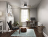 Minimus Ceiling Fan with Light Fixture - Black | Ventilateur de plafond Minimus avec luminaire - Noir