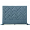 Crosby Modern Upholstered Velvet Full Bed in Blue | Lit double moderne Crosby en velours bleu capitonne