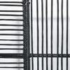 Outsunny Rattan Outdoor Planter With Trellis, Raised Garden Bed, Black