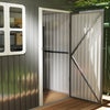 Outsunny 7' X 4' Metal Outdoor Storage Shed With Window, Lockable Door|Outsunny Remise De Rangement Exterieure Avec Fenetre, Porte Verrouillable