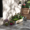 Outsunny Foldable Wooden Raised Garden Bed With Open Bottom|Outsunny Lit De Jardin Sureleve En Bois Pliable Avec Fond Ouvert